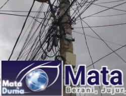 Kabel WiFi Semrawut di Banyuwangi : Pengusaha lalai , Pemkab terkesan tutup mata