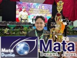 Personel Polres Lamongan, Bripda Sholeh Maulana, Raih Medali Emas di Pencak Silat Pangdivif 2 Cup 2025