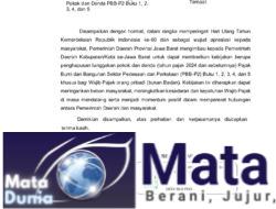 Gubernur Jawa Barat Dedi Mulyadi Ikut Soroti Kenaikan PBB