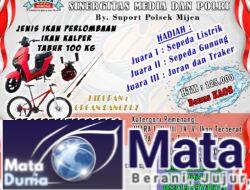 Ayo Daftar Segera : IWO I DPW JATENG BESERTA POLSEK MIJEN ADAKAN LOMBA MANCING DALAM RANGKA MEMPERINGATI HUT RI KE 80