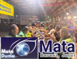Polres Blitar Kota Gelar Sahur Bersama Komunitas Ojol