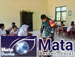 Dukung Gizi Anak Sekolah, Babinsa Dasuk Dampingi Pembagian MBG di SD dan MI