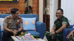 Kapolresta Banyuwangi Perkuat Sinergitas TNI-POLRI, Silaturahmi ke Kodim 0825/Banyuwangi