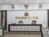 KAPOLRES BLITAR IKUTI ZOOM MEETING KAKORBINMAS BAHARKAM POLRI BERSAMA BHABINKAMTIBMAS