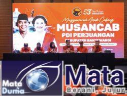 Musancab PDI Perjuangan Banyuwangi, Jadikan Anak Muda sebagai Penerus Kepimpinan Partai