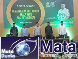 Anggota DPRD Jatim Ahmad Tamim Gelar Sosialisasi Green House Sekali Kecil untuk Petani