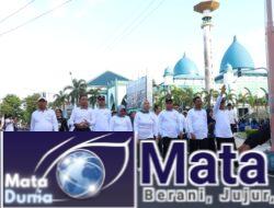 Kasdim 0825/Banyuwangi Turun Langsung Ikuti Jalan Sehat Kartini, Ribuan Warga Padati Pendopo Sabha Swagata