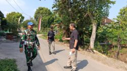 Pastikan Penutupan TMMD Berjalan Aman dan Humanis, Danunit Intel Kodim 0725/Sragen Cek Langsung Rute dan Titik Parkir