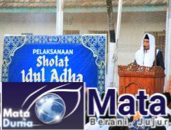 Salat Idul Adha di Lapas Banyuwangi, Warga Binaan Diajak Petik Hikmah Keikhlasan
