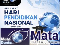 Keluarga Besar Media Matadunia.co.id Ucapkan Selamat Hari Pendidikan Nasional, Tegaskan Pentingnya Peran Generasi Bangsa