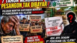 Diduga Abaikan Hak Buruh Pensiun, PT Perkebunan Kali klatak Tuai Sorotan Publik