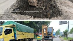 PT Praba Mas Hill Tunjukkan Komitmen, Gerak Cepat Perbaiki Jalan Terdampak Aktivitas Truck Galian C