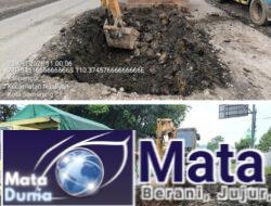 PT Praba Mas Hill Tunjukkan Komitmen, Gerak Cepat Perbaiki Jalan Terdampak Aktivitas Truck Galian C