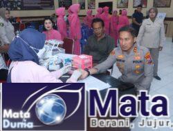 Semarak HUT Bhayangkara ke-80, Polres Blitar Kota Gelar Donor Darah untuk Kemanusiaan