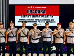 Pimpin Sertijab Kasatresnarkoba dan Kapolsek Jajaran, Kapolresta Banyuwangi Tekankan Penyegaran Organisasi