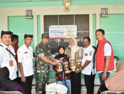 Kasdim 0825/Banyuwangi Salurkan Bantuan Pangan Beras Alokasi Februari-Maret 2026 di Dua Kecamatan
