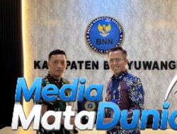 BNNK Banyuwangi dan Lanal Banyuwangi Perkuat Sinergi P4GN Melalui Audensi
