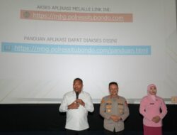 Kapolres Situbondo Luncurkan SIMBG, Perkuat Transformasi Digital Program Makan Bergizi Gratis
