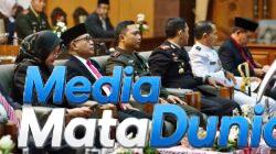 Dandim 0825/Banyuwangi Hadiri Rapat Paripurna, Dengarkan Pidota Kenegaraan Presiden di DPRD