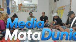 Pimred Serta Rekan-rekan Media Matadunia Kumpul dan Ngesah Bareng di Plengsengan Pantai Boom