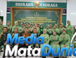 Pertemuan Gabungan Persit Kartika Chandra Kirana Cabang XXXIX Kodim 0825 Koorcab Rem 083 PV V/Brawijaya