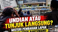 UNDIAN ATAU TUNJUK LANGSUNG? MISTERI PEMBAGIAN LAPAK PASAR INDUK BANYUWANGI MULAI TERKUAK!