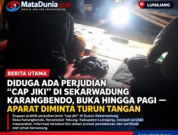 DIDUGA ADA PERJUDIAN “CAP JIKI” DI SEKARWADUNG KARANGBENDO, BUKA HINGGA PAGI – APARAT DIMINTA TURUN TANGAN