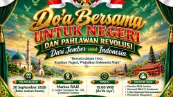 Memperingati G30S, RAJE Jember Gelar Doa Bersama untuk Negeri dan Pahlawan Revolusi