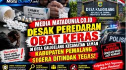DUGAAN PEREDARAN OBAT KERAS DI KALIGELANG PEMALANG, MATADUNIA.CO.ID DESAK APARAT BUKA MATA DAN BERTINDAK