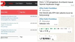 Pesan Berantai Plt Kepala Dinas Pendidikan di Grup WA Banyuwangi, Pengadaan Drumband Tiga Sekolah Rp 1,2 Miliar Catut SMP Plus Cordova Karangdoro